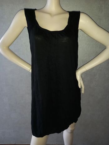 robe noire avec dentelle épaule street one taille 44