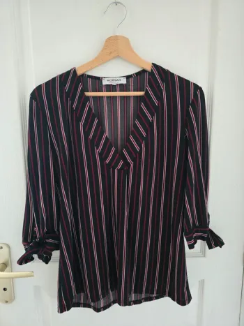 Blouse manches mi longues