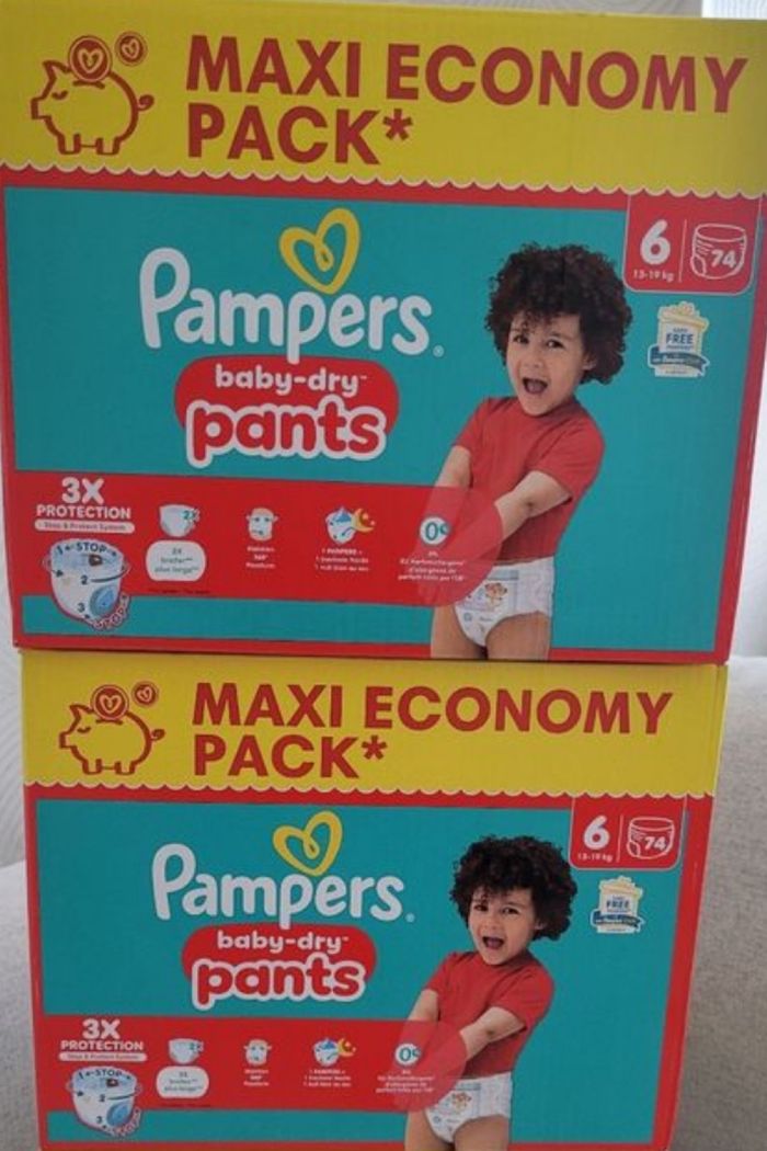 Pampers pants taille 6