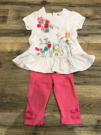 Ensemble fille 12 mois