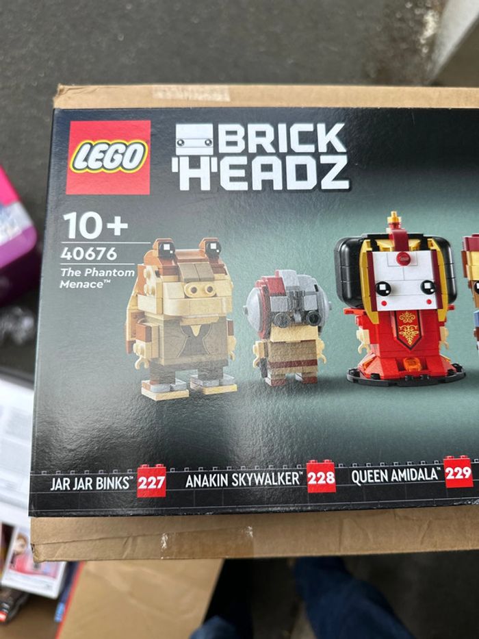 Set Brickheadz Lego Star Wars 40676 La menace Phamtom scellé - photo numéro 2