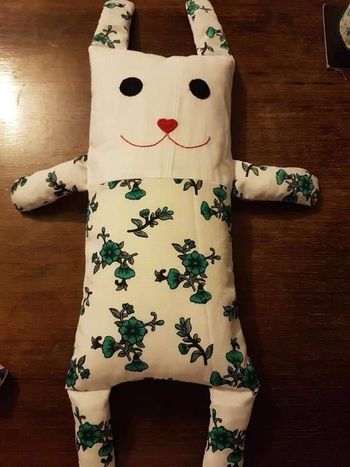 Petit coussin fait à la main