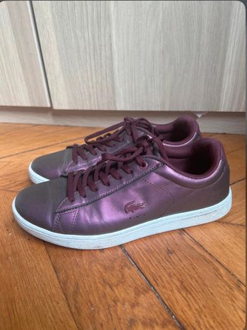 Baskets Lacoste carnaby evo taille 37