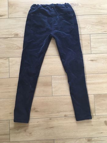 Pantalon velours bleu marine