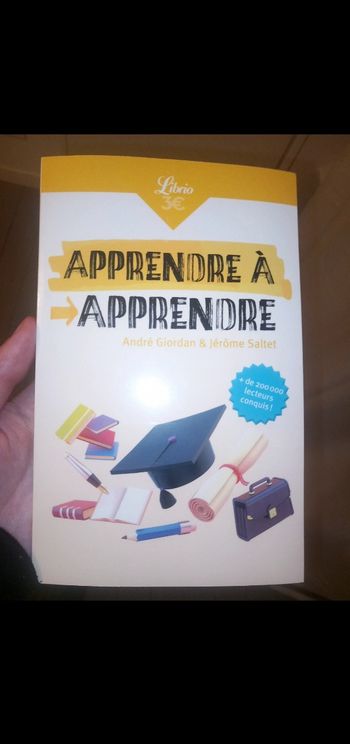 Livre apprendre à apprendre 