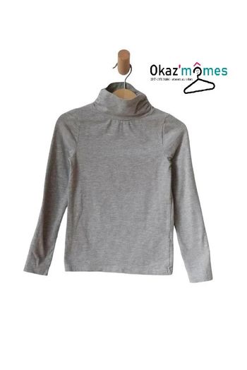 Sous-pull gris - Okaïdi 6 ans (114cm)