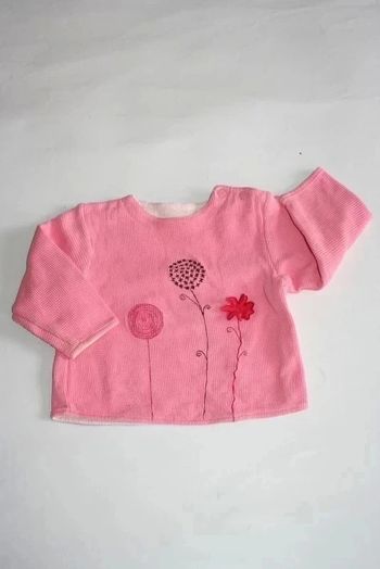 Sweat rose doublé Marese 12 mois