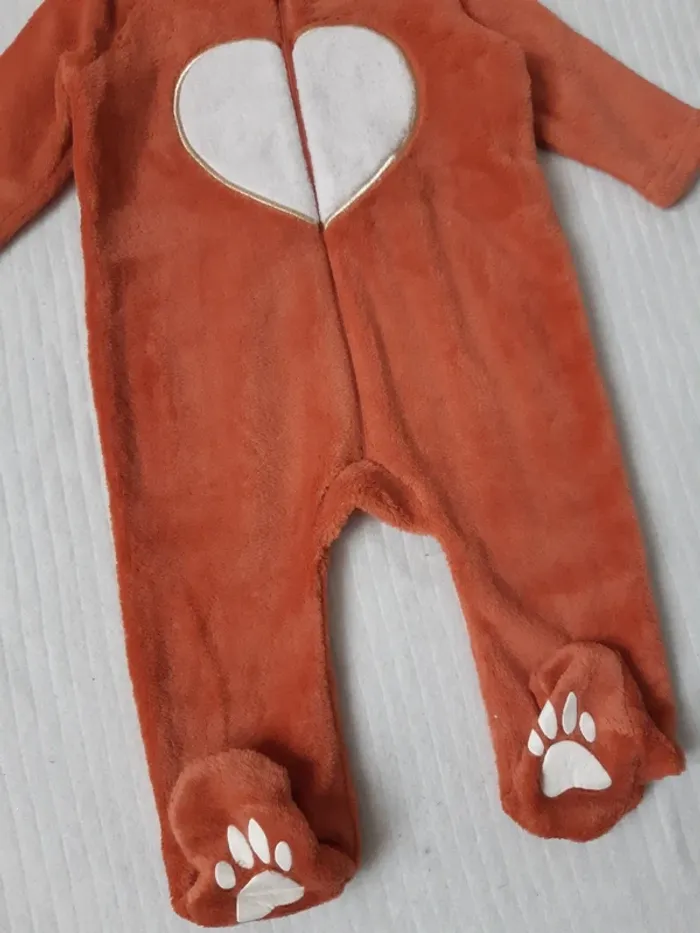 Surpyjama renard Kiabi 12 mois - photo numéro 3