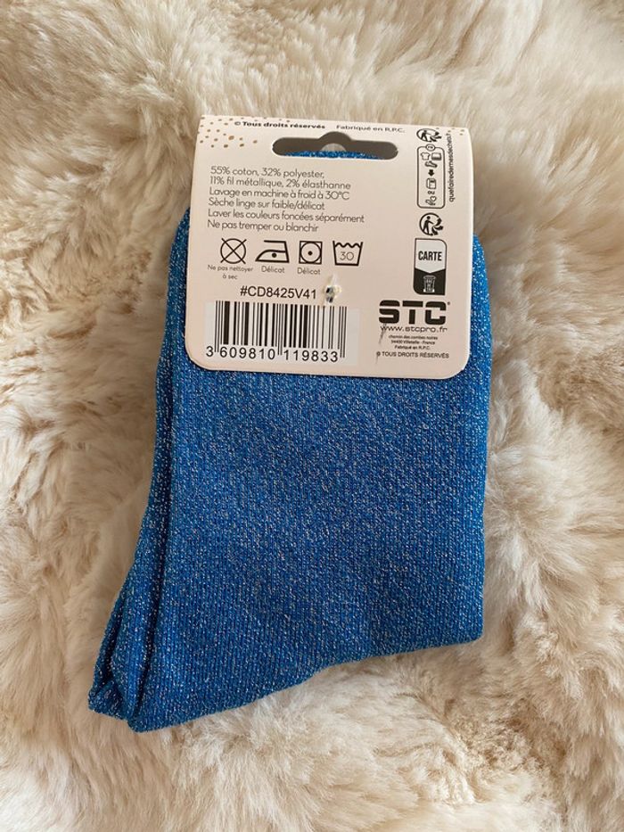 Chaussettes à paillettes - photo numéro 2