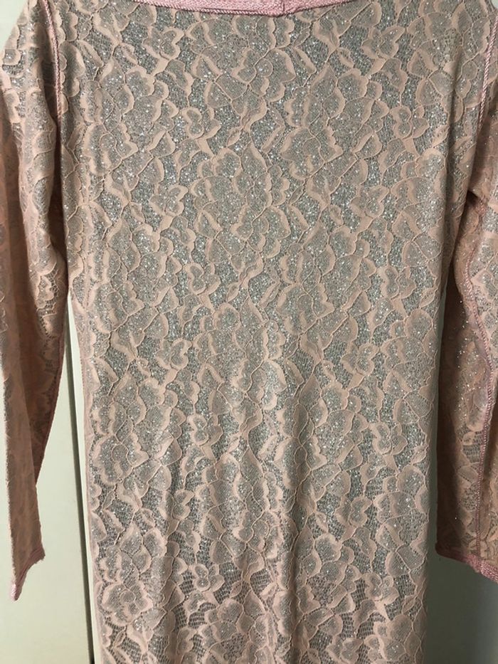 Caftan. Robe habillée. Tenue de fêtes Dentelle mariage.. Robe de fêtes élégantes . Taille M - photo numéro 20