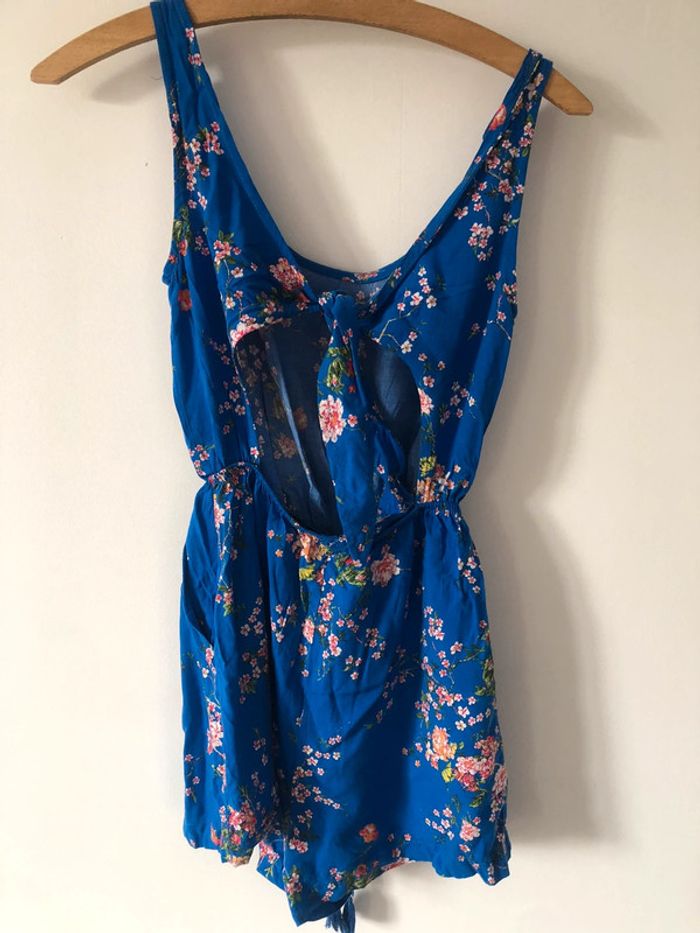 Combi short vintage fleuri - photo numéro 3