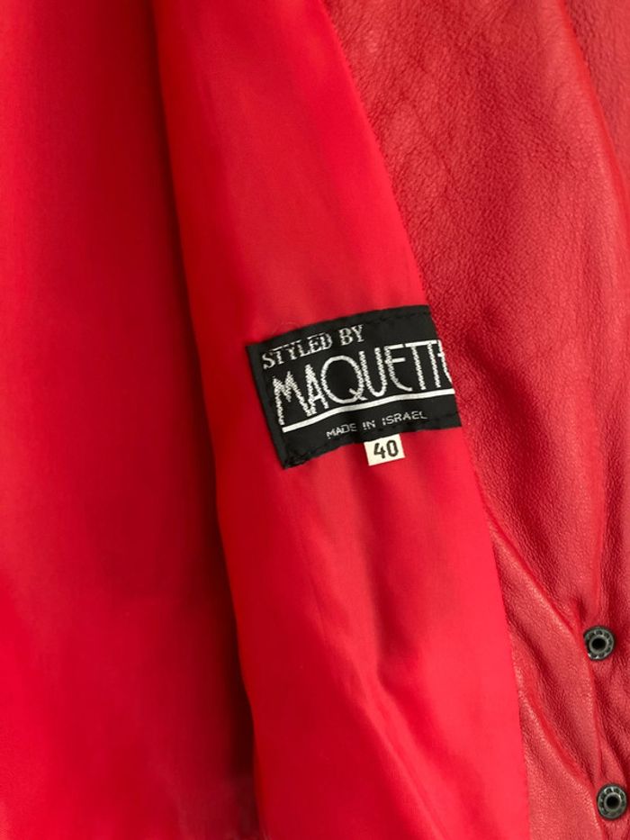 Magnifique veste en cuir 40 - photo numéro 5