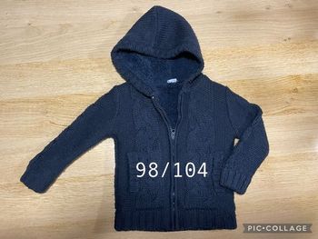 Veste/gilet zippé 98/104 - 3/4 ans