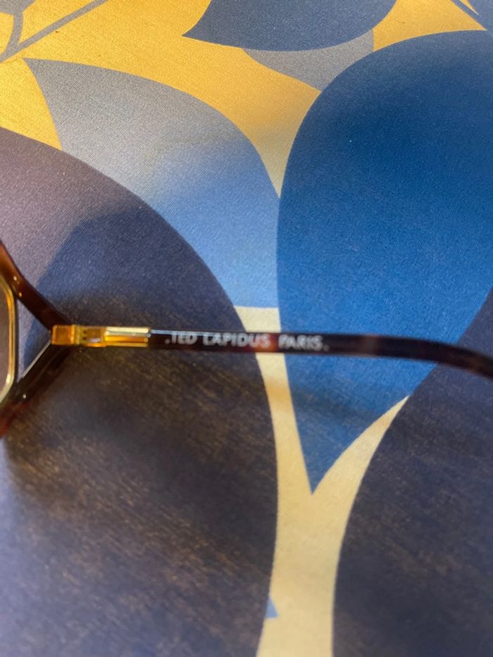 Lunettes de soleil ted lapidus verres jaunes - photo numéro 8