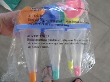 Lot de 6 moules à glaces 