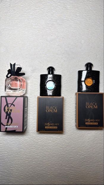 3 parfumes black opium