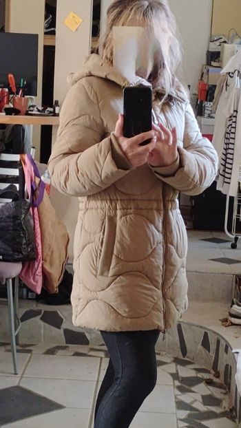 Manteau femme hiver beige T S