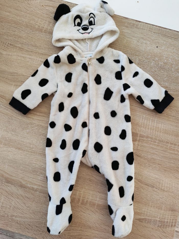 Combinaison polaire 101 dalmatiens - 6 mois