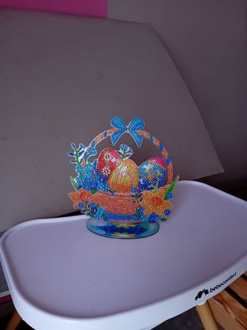 Décoration pâque diamant painting 