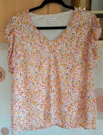 Blouse fluide motif fleurs 🌸 