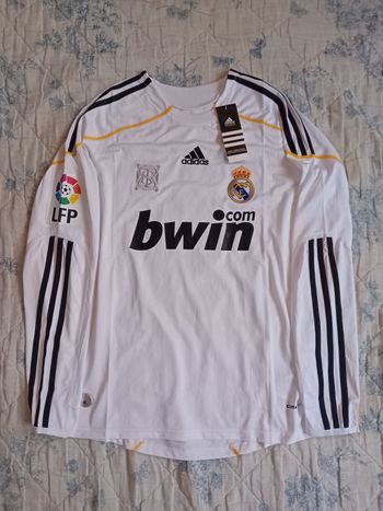 🤍 Maillot domicile 2009/2010 manches longues – Ronaldo 9 – Taille S