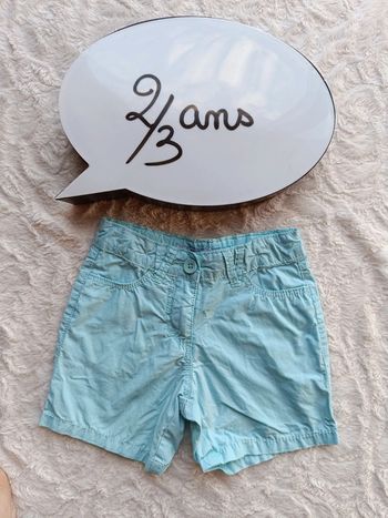 Short Fille 2/3 ans Tex
