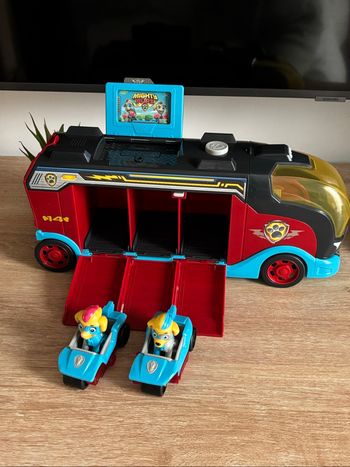 Bus mighty pups et jumeaux pat patrouille mission cruiser