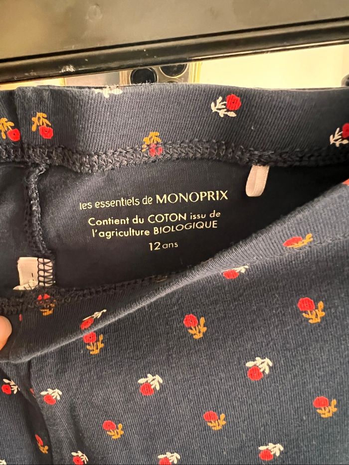 Taille 12 legging motifs Monoprix neuf - photo numéro 3