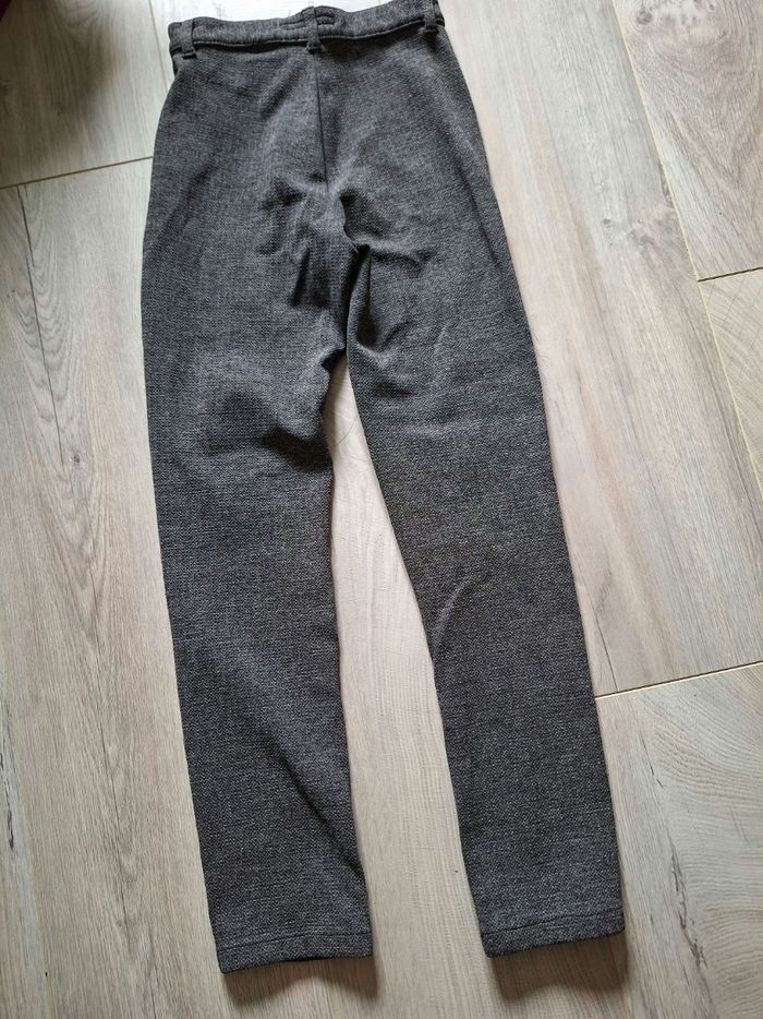 Pantalon gris slim fille 14 ans - photo numéro 2