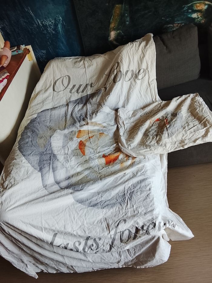 Taie oreiller+ housse de couette