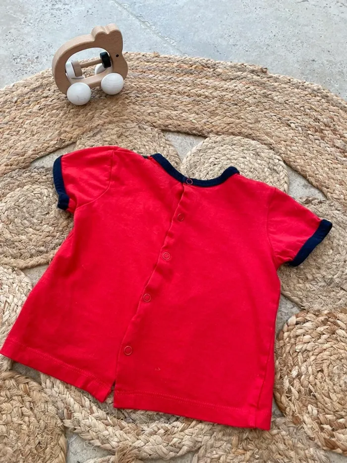 T-shirt manches courtes 9 mois - photo numéro 3