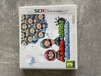 Jeu pour Nintendo 3DS, Mario et Luigi Dream team bros en français.