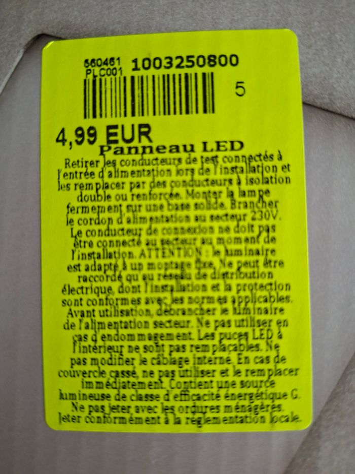 Lot panneaux led - photo numéro 2