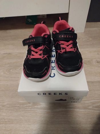 Baskets running noir et rose Creeks