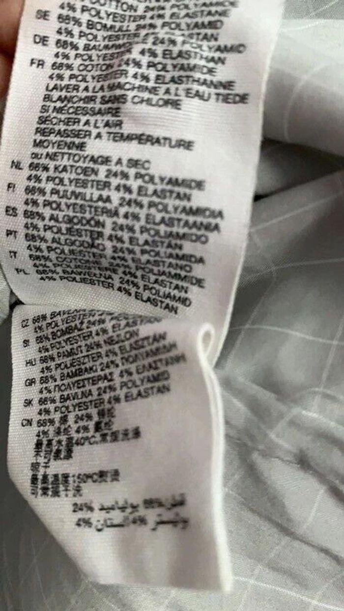 Chemise à carreaux H&M T34 - photo numéro 4