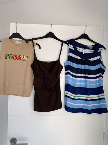 Lot de 3 débardeurs