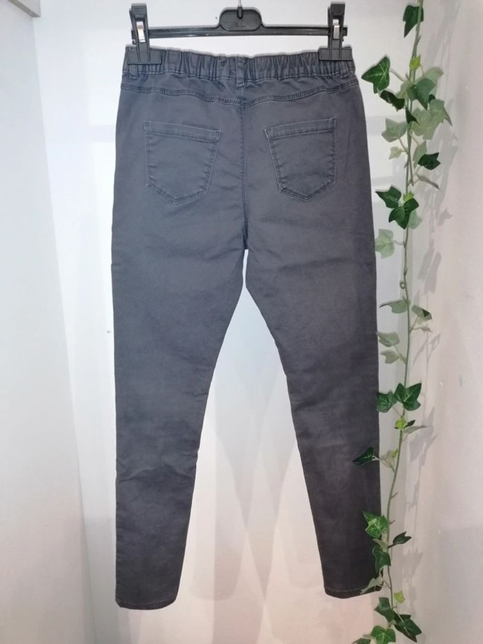 Jegging gris foncé 14ans 155.161cm - photo numéro 2