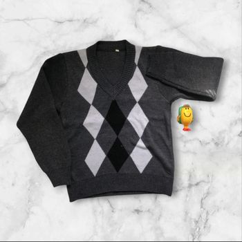 Pull vintage damiers 🤍