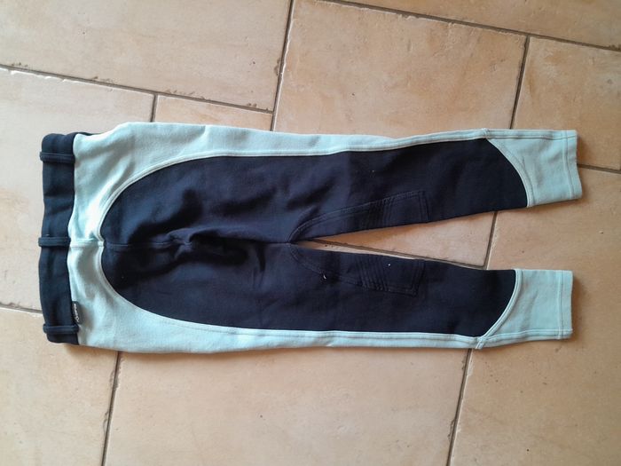 Pantalon de cheval bleu - photo numéro 2