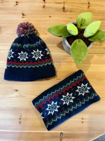 Ensemble bonnet et écharpe verbaudet 3 ans