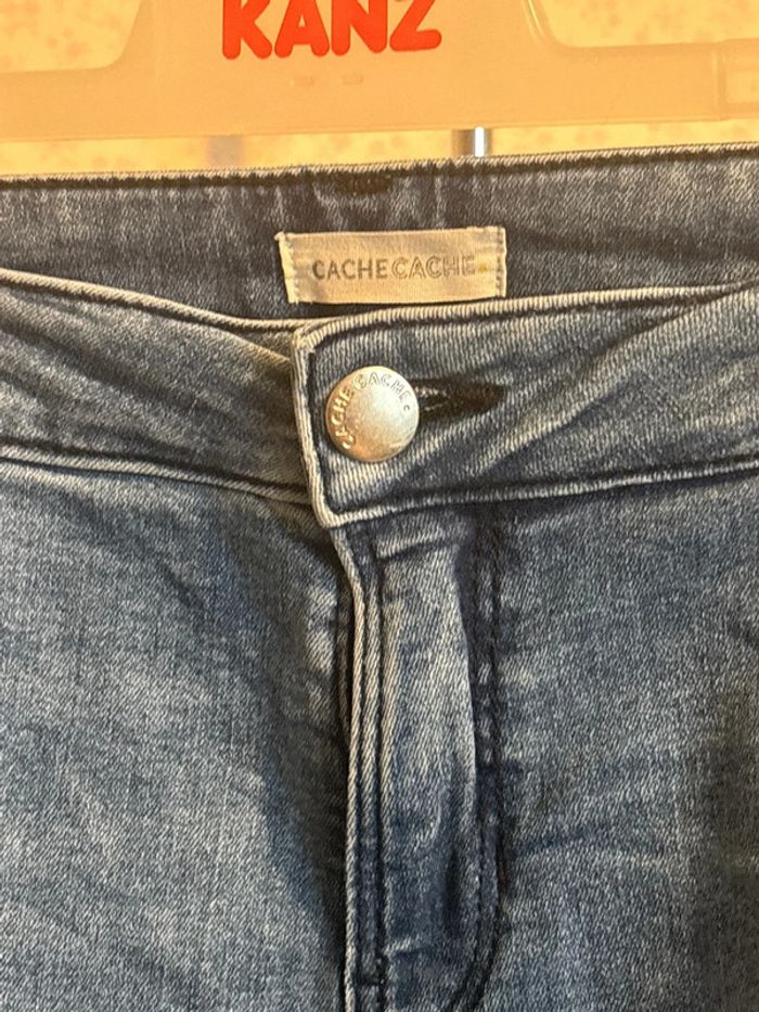Jeans taille 36 sans étiquette voir mesures marque cache cache - photo numéro 2
