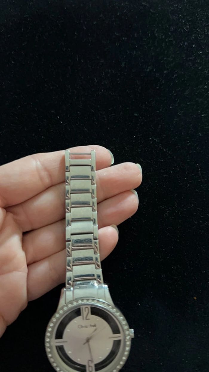 Montre Olivier Strelli argentée avec cadran à brillants - photo numéro 5