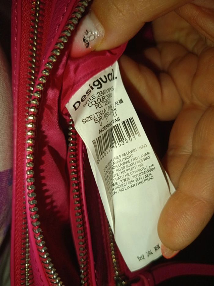 Sac Desigual rose - photo numéro 4