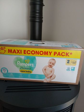 104 couches pampers harmonie
