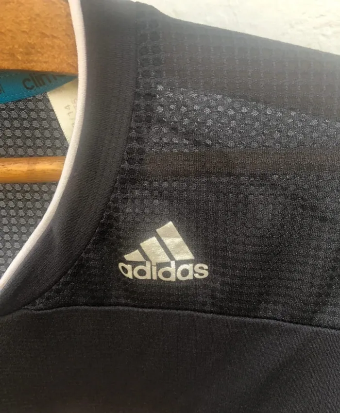 Adidas black t-shirt mesh Mens M - photo numéro 2