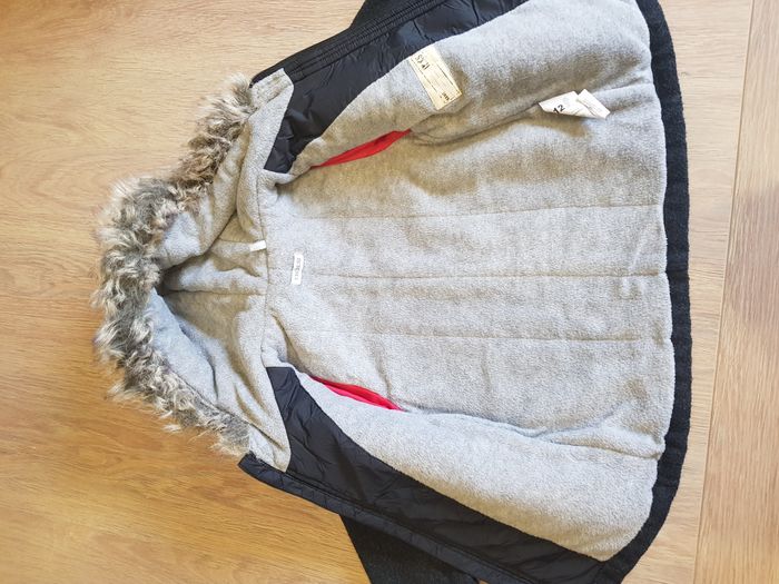 manteau bébé IKKS 12 mois gris - photo numéro 6