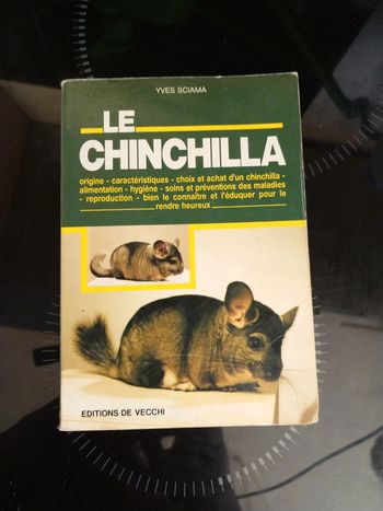 Livre sur le chinchilla par Yves sciama