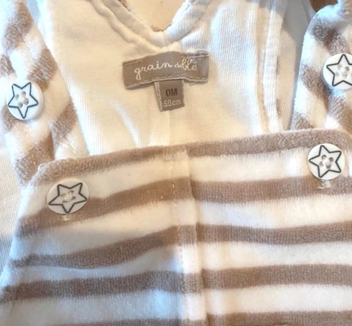 Ensemble naissance sous pull salopette - photo numéro 5