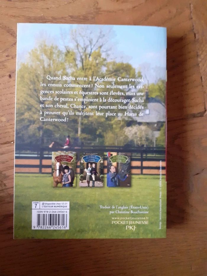 🐎Le Haras de Canterwood Tome 1 : en selle, Sacha - photo numéro 2