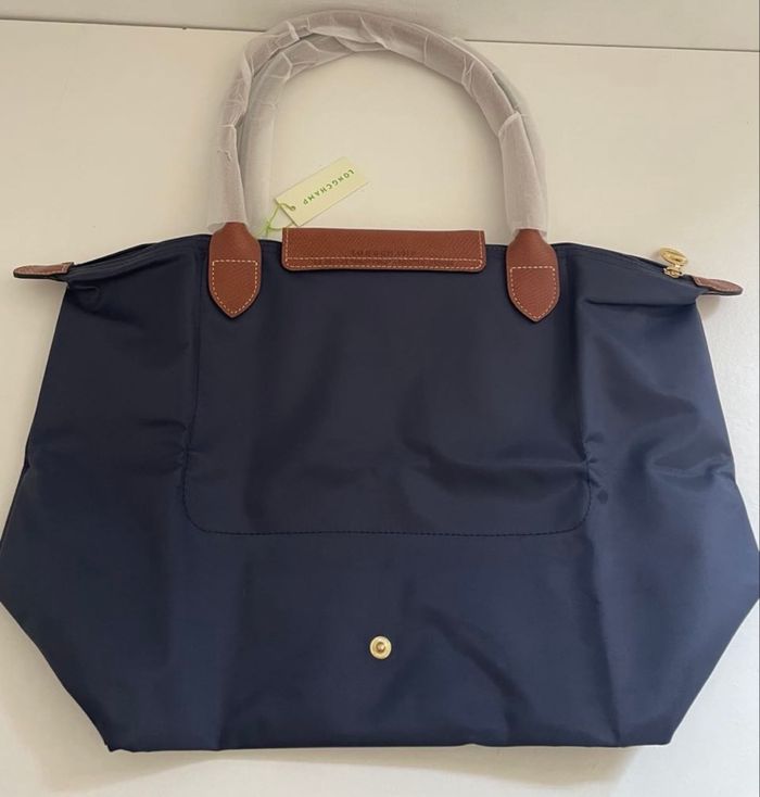 ❤️ sac fourre-tout Longchamp taille L marine authentique neuf ❤️ - photo numéro 4